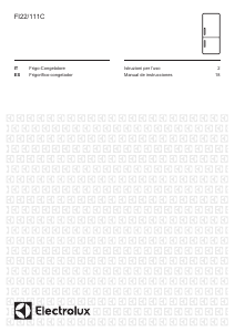 Manuale Electrolux FI22/111C Frigorifero-congelatore