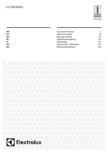 Manuál Electrolux LLT9VA52U Lednice s mrazákem