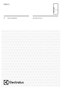 Manuale Electrolux FI22/11 Frigorifero-congelatore
