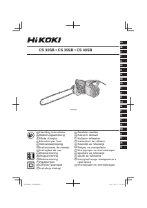 Návod Hikoki CS 30SB Reťazová píla