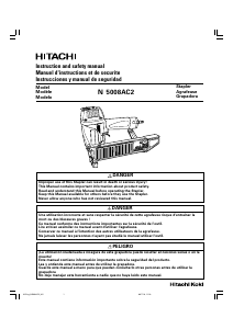 Bruksanvisning Hitachi N5008AC2 Häftpistol