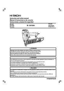 Handleiding Hitachi N5010A Tacker