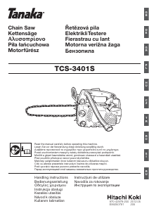 Manual Tanaka TCS 3401S Ferăstrăul cu lanţ