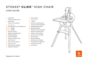 Mode d’emploi Stokke Clikk Chaise haute bébé