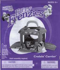 Handleiding Hasbro Furreal Friends Furry Frenzies Cruisin Carrier