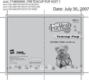 Handleiding Hasbro Furreal Friends Teacup Pup