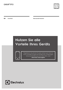 Bedienungsanleitung Electrolux GK69FTIFO Kochfeld