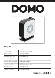 Manual de uso Domo DO7348H Calefactor