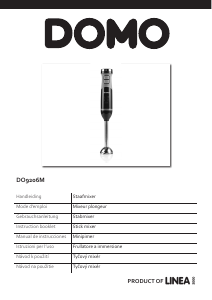 Manual Domo DO9206M Hand Blender
