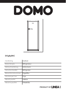 Bedienungsanleitung Domo DO985RKC Kühlschrank