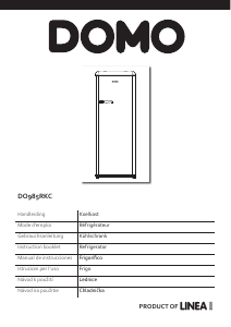 Handleiding Domo DO985RKC Koelkast