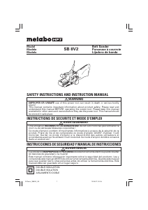 Bruksanvisning Metabo SB 8V2 Bandslipar