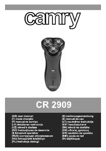 Εγχειρίδιο Camry CR 2909 Ξυριστική μηχανή