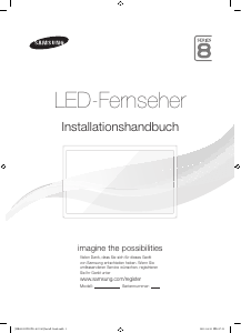 Bedienungsanleitung Samsung HG55EB890XB LED fernseher