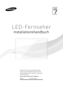 Bedienungsanleitung Samsung HG40ED790QB LED fernseher