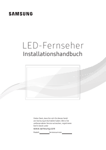 Bedienungsanleitung Samsung HG32EE590FK LED fernseher