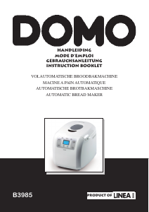 Manual Domo B3985 Bread Maker