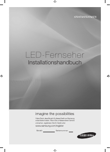 Bedienungsanleitung Samsung HG32EA475RW LED fernseher