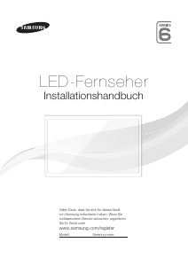 Bedienungsanleitung Samsung HG48ED690UB LED fernseher
