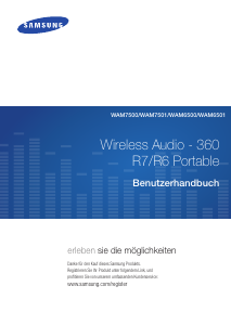 Bedienungsanleitung Samsung WAM6500 Lautsprecher