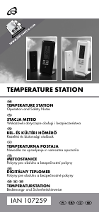 Bedienungsanleitung Auriol IAN 107259 Wetterstation