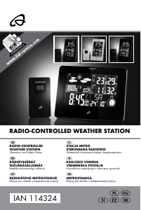 Használati útmutató Auriol IAN 114324 Meteorológiai állomás