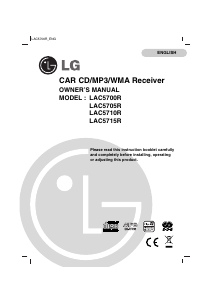 Bruksanvisning LG LAC5700R Bilradio