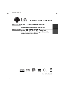 Bruksanvisning LG LAC3710R Bilradio