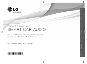 Bruksanvisning LG LCS320UB Bilradio