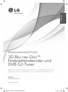 Bedienungsanleitung LG HR570S Blu-ray player