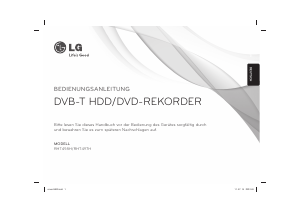 Bedienungsanleitung LG RHT497H DVD-player