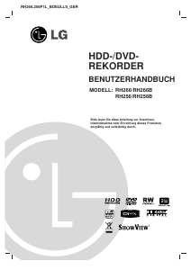 Bedienungsanleitung LG RH256B DVD-player