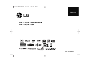 Bruksanvisning LG RHT398H DVD spelare