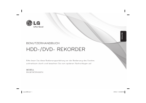 Bedienungsanleitung LG RH387HP DVD-player