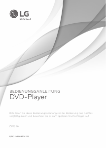 Bedienungsanleitung LG DP132H DVD-player