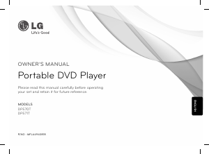 Manual LG DP571T DVD Player