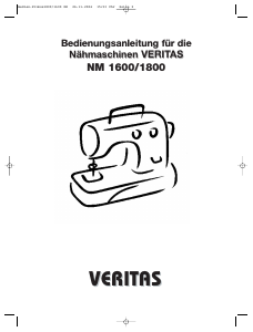 Bedienungsanleitung Veritas NM 1800 Nähmaschine