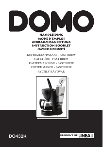 Handleiding Domo DO432K Koffiezetapparaat