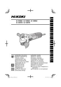 Instrukcja Hikoki G 10SS2 Szlifierka kątowa