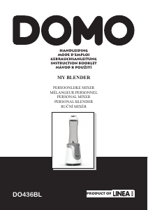 Bruksanvisning Domo DO436BL Blender