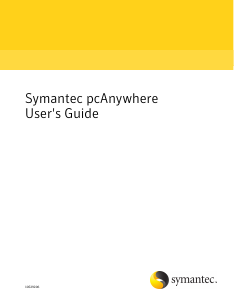 Handleiding Symantec pcAnywhere
