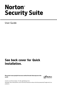 Bruksanvisning Symantec Security Suite