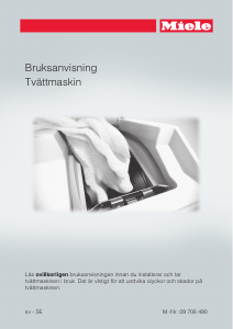 Bruksanvisning Miele W 668 F Tvättmaskin