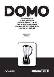 Manual Domo DO441BL Blender