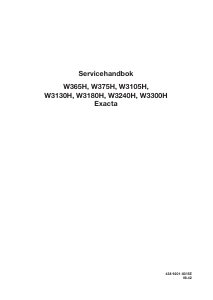 Bruksanvisning Electrolux W375H Tvättmaskin
