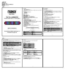 Handleiding Naxa NAS-3092 Luidspreker