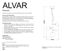 Bruksanvisning Mio Alvar Lampa