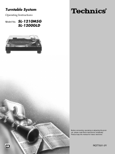 Manual Technics SL-1210M5G Turntable