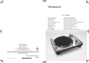 Manual Technics SL-1200GEG Turntable