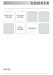 Handleiding Zanker ZKB7628 Oven